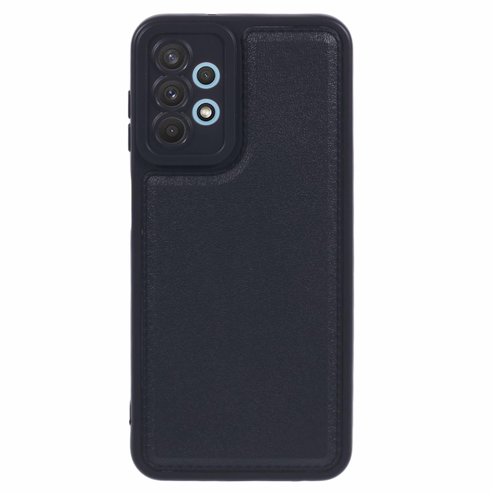 XL Series for Samsung Galaxy A73 5G TPU Case Solid Color Imitation Leather Texture Protective Cover XL Series for Samsung Galaxy A73 5G TPU Case Solid Color Imitation Leather Texture Protective Cover
